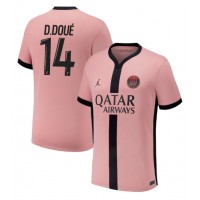 Paris Saint-Germain Desire Doue #14 3rd trikot 2024-25 Kurzarm